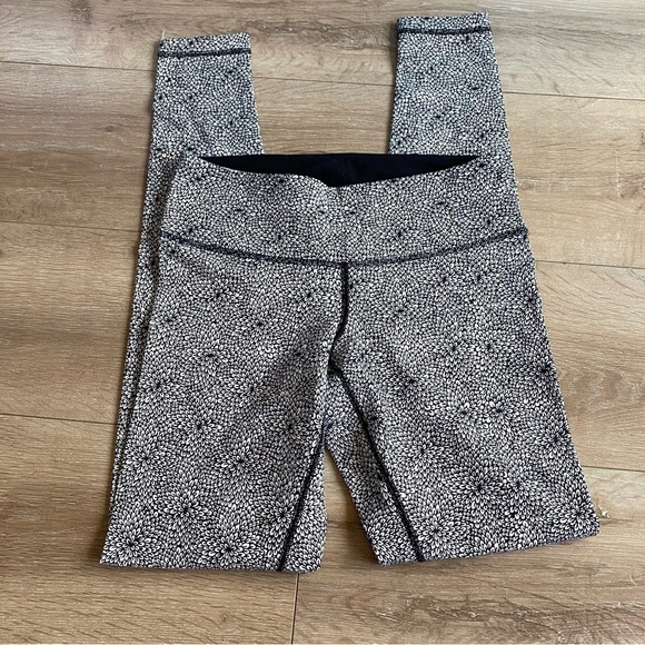 Lululemon Wunder Under Pant Plush Petal Deep Coal Ghost size 6 - Picture 2 of 12